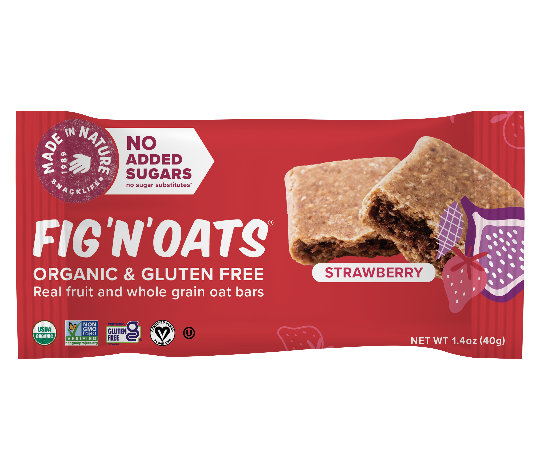 Strawberry Fig'N'Oats Bars (5 pack)