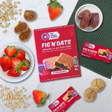 Strawberry Fig'N'Oats Bars (5 pack)