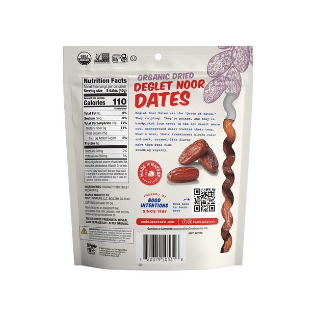 Dried Deglet Noor Dates